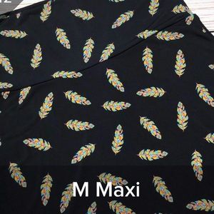 M LuLaRoe Maxi skirt EUC